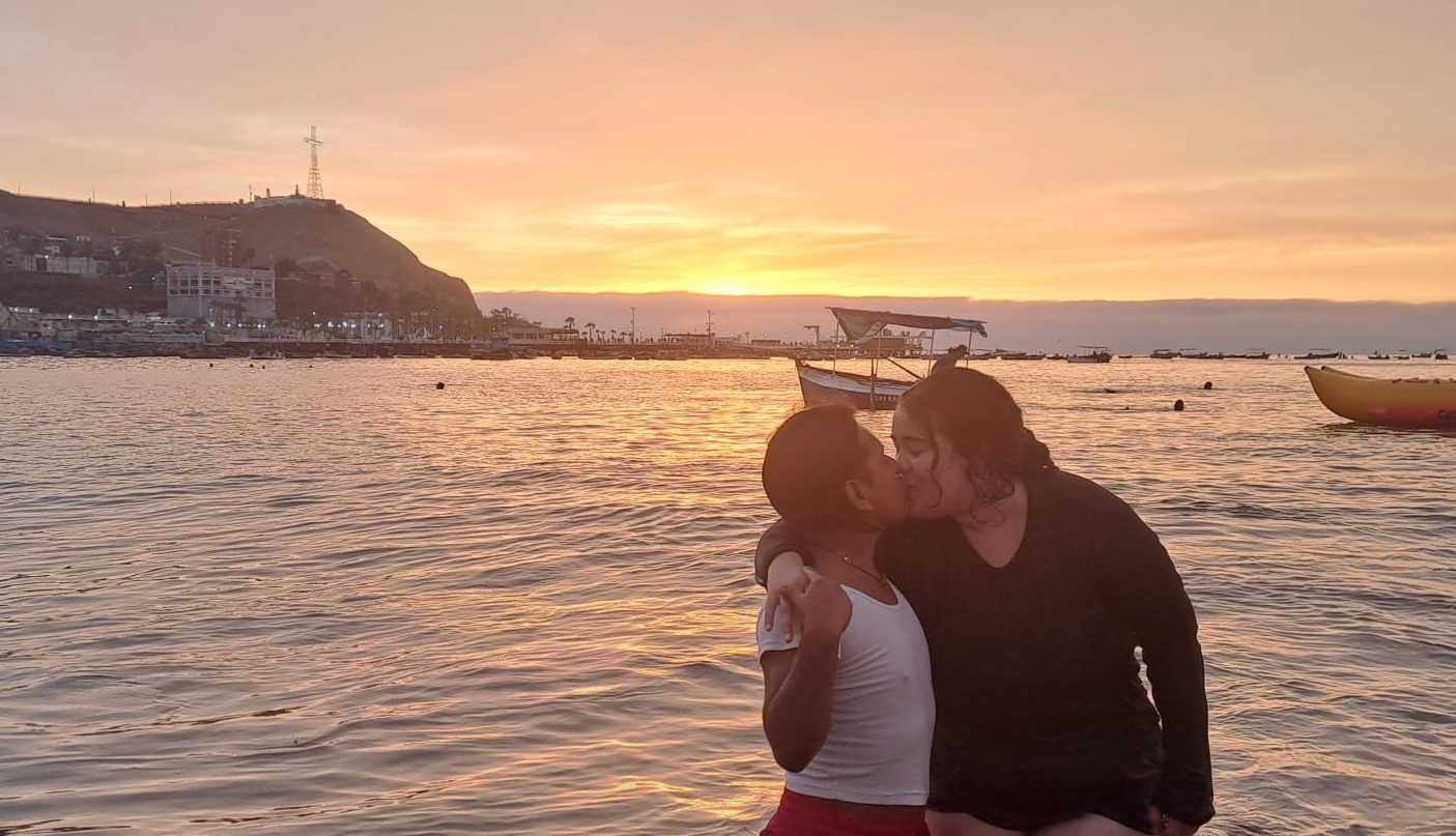 Amor intersexual: la historia de Orgullo LGBTIQ+ y migración de Bea y Pan